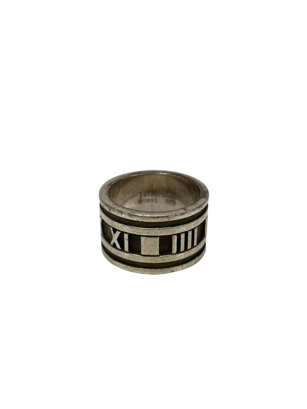 Tiffany & Co Ring Atlas Wide Silver